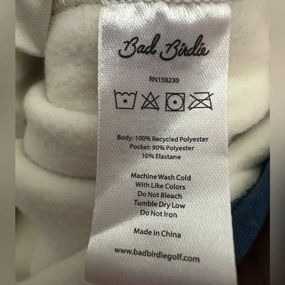 Bad Birdie Bel Air Vest Size XL Golf Retro Pockets Tee Holder NWT - Picture 7 of 7